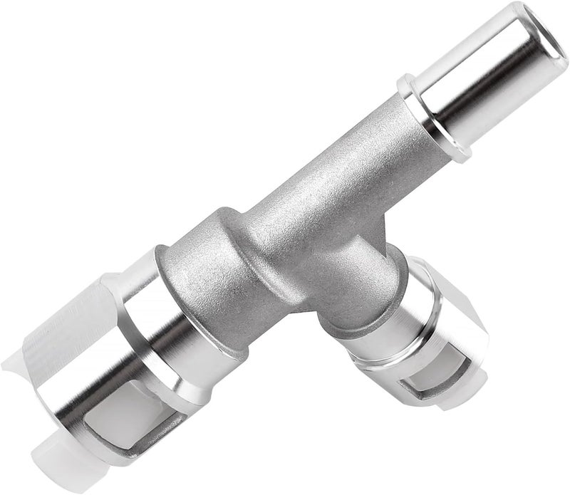 Kolasina 800-413HP Metal Heater Hose Connector - Compatible with Select Cadillac, Chevrolet, and GMC Models - Upgraded OE Fix, Leak-Resistant, Direct Replacement for HVAC and Coolant Hoses - Image 2